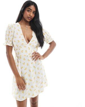 Miss Selfridge Spun Mini Tea Dress - Multicolor
