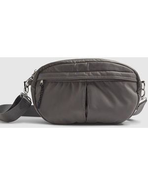 River Island Pocket Bum Bag - Grey