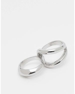 ASOS Anello Doppio Fisso - Neutro