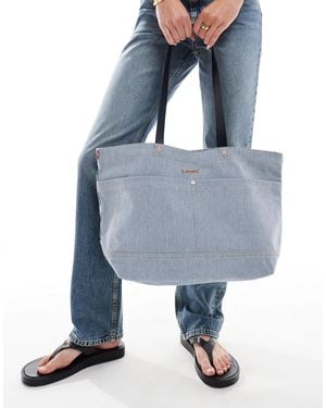 Levi's Heritage Tote Bag With Logo - Blue