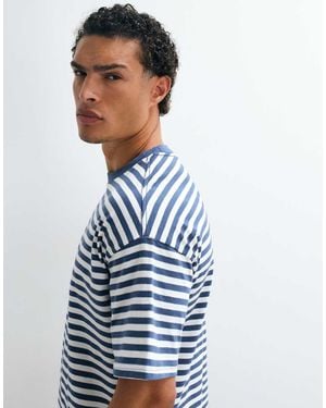 Weekday Boxy Fit T-shirt - Blue