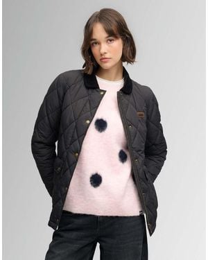 Superdry Cord Trimmed Liner Jacket - Grey