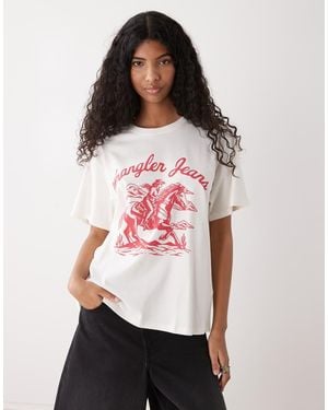 Wrangler Girlfriend Tee - Red
