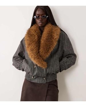 Vero Moda Gonna Pantalone Avvolgente - Marrone