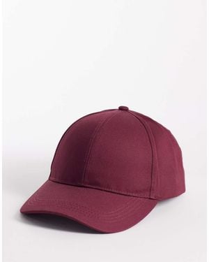 ASOS Cappellino Bordeaux - Rosso