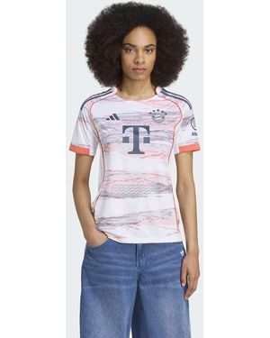 adidas Originals Fc Bayern 25/26 Away Jersey - White