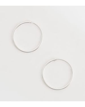 Kingsley Ryan 18Mm Hoops - White