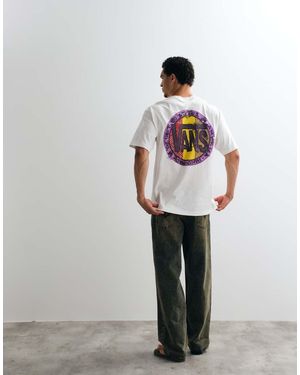 Vans Blotched Circle Backprint T-Shirt - White