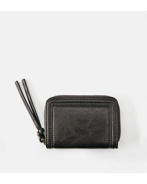 Pull&Bear Portafoglio Invecchiato - Nero