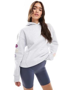 Cotton On Cotton On Patch Graphic Hoodie - White