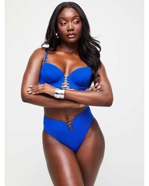 Ann Summers Miami Dreams Underwired Bikini Top - Blue