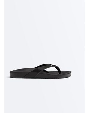Oysho – flache sandalen - Weiß