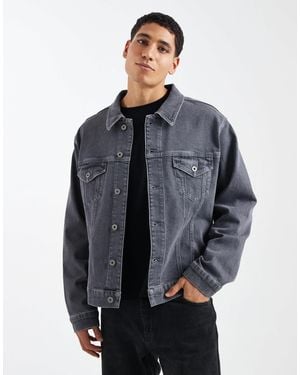 ASOS Denim Trucker Jacket - Blue