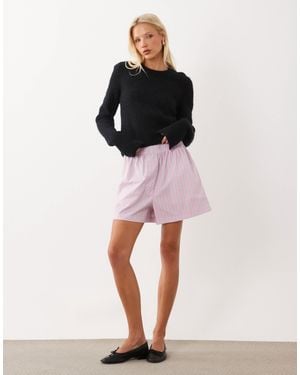 ASOS Boxershorts mit rosa streifen - Mehrfarbig
