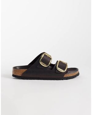Birkenstock Arizona Big Buckle Narrow Fit Sandals - Brown