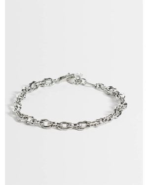 ASOS Molten Link Chain Bracelet - Metallic
