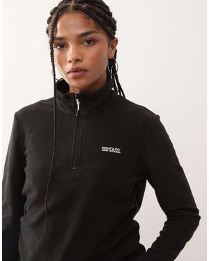 Regatta Sweethart Lightweight Half-Zip Fleece - Black