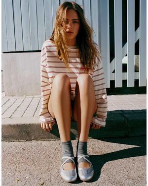 Pull&Bear Calzini Senza Punta Grigi - Grigio