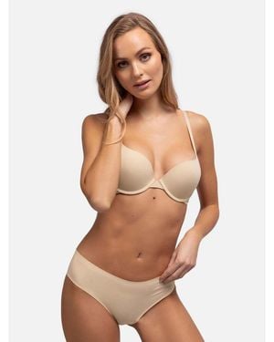 DORINA Carmen Light Padded Demi Bra - Natural