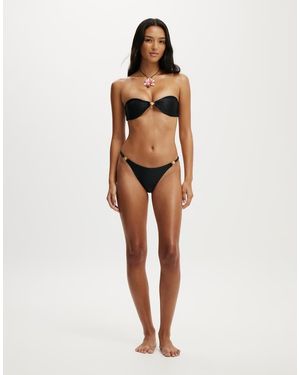 Cotton On String Tanga Brazilian Bikini Bottom - White
