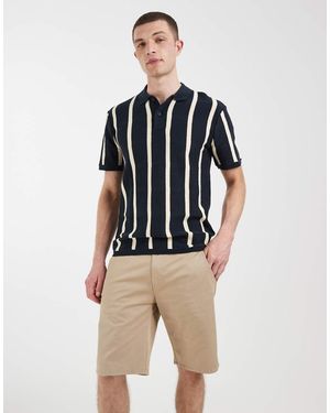 Blend Pantaloncini Chino Slim - Blu