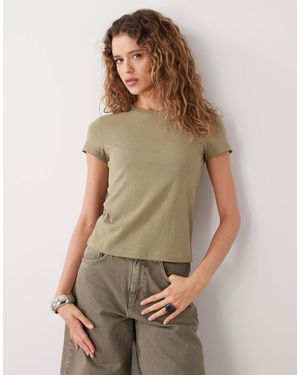 Weekday 90s Baby Tee - Green