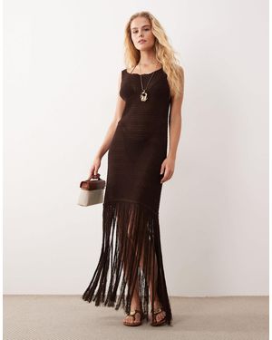 gaslamp long beach dress code Black V Neck Plaeted Beach Dress & Reviews - Black - Sustainable Beach Dress main image 0