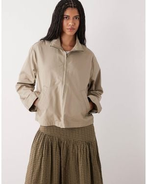 Weekday – weite jacke - Natur
