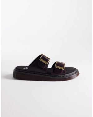 Dr. Martens Josef Slide Sandal - Brown