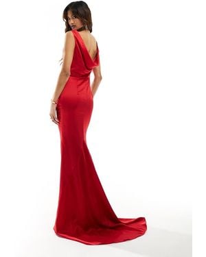 Jarlo Vestito Lungo - Rosso