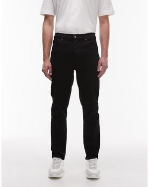 TOPMAN Stretch Taper Jean - Black