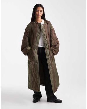 ASOS Longline Hybrid Jacket - Green