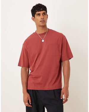 Mango Cotton T-shirt - Red