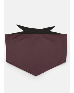 Pull&Bear Bandana en similicuir - bordeaux - Violet