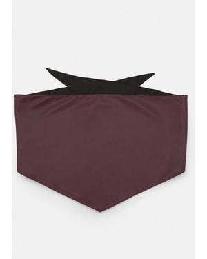 Pull&Bear – bandana aus kunstleder - Lila