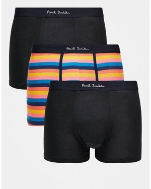 Paul Smith Paul smith – mehrfarbige unterhosen im 3er-set - Blau
