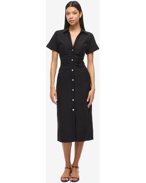 Noisy May Vestido Midi - Negro