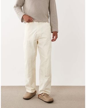 Jack & Jones Alex baggy Carpenter Trouser - Natural