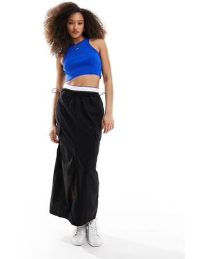 HUGO Cargo Maxi Skirt - Blue