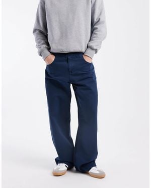ASOS – weite schlupfhose - Blau