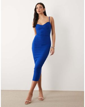 Vesper Vestito Al Polpaccio - Blu