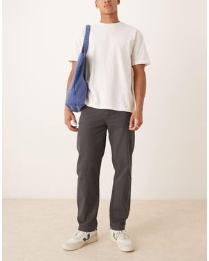 ASOS Straight Chinos - Natural