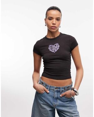 Vans Barbed Heart Tee - Black