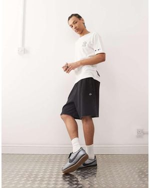 Champion Time Capsule Washed Look Shorts - Natural