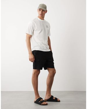 Threadbare Short cargo - Blanc