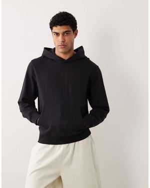 Mango 100% Cotton Regular Fit Hoodie - Blue