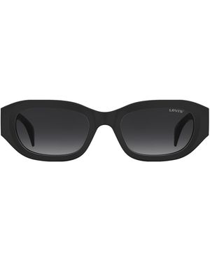 Levi's Sunglasses Levi's Square Sunglasses With Dark Lenses - Black