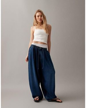 Collusion Xl Balloon Pull On Jean - Blue