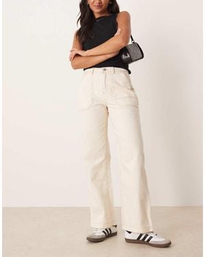 Roxy Vibrant Air Carpenter Trousers - Natural