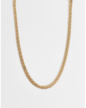 ASOS Necklace With Vintage-style Chain - White